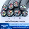 Cabo de rede de câmera de vigilância industrial TRVVPS-STP de blindagem integrada de alta flexibilidade, cabo composto de energia