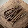 Aguja de Té de Bambú Estilo Chino, Recolector de Té Doble Uso Extra Fino, Aguja de Té de Hilo Único, Cono de Bambú para Té Hecho a Mano, Pasador de Bambú Estilo Antiguo