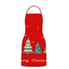 Avental de Natal Papai Noel Elfo da Beleza Boneco de Neve Suprimentos de Decoração de Natal Avental de Cozinha Criativo Engraçado