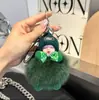 Fabricante Muñeca de Piel de Zorro Real Personalizada Llavero para Coche Colgante Muñeco de Peluche Colgante para Mochila Escolar Regalo para Pareja