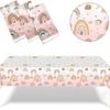 Toalha de Mesa Boêmia da Amazon Festa Infantil Decoração de Aniversário Toalha de Mesa de Plástico Descartável Pe Decoração de Feriado