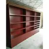 Armário expositor de madeira com pintura assada para tabaco e álcool, armário alto para supermercado, armário expositor para farmácia, prateleira expositora, balcão de bar