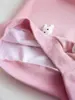 Estilo Primavera y Otoño Conejo 2026 3D Versión Coreana Nuevo Dibujo Animado Infantil Sudadera Súper Linda para Niñas para Otoño