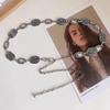 Retro cintura cadeia acessórios cinto de corrente de metal para as mulheres novo verão versátil correspondência saia calças cinto fino moda atacado