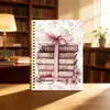 2026 Caderno Espiral de Novo Produto Transfronteiriço, Diário com Design de Laço Fofo, 10 Peças com Frete Grátis