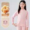 Ropa interior térmica para niños, Pijamas para estudiantes de primaria y secundaria, Algodón con Licra, Conjuntos de ropa de otoño y pantalones largos para niños y niñas, Suéteres de algodón