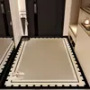Tapete de Piso para Porta de Entrada PVC Lavável Sem Lavagem Resistente à Sujeira Cortável Tapete de Porta Tapete de Pé para Entrada Impermeável Tapete para Sala de Estar Corredor