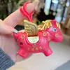 2026 Llavero Mascota Caballo Pequeño Portador de Fortuna Creativo Divertido Alivio del Estrés Colgante para Bolso Año del Caballo