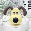 Imanes de nevera de gato y ratón de dibujos animados, Accesorios para zuecos de PVC, Figura decorativa 3D de perro jefe para manualidades, Pegatinas de resina