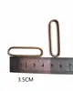 Fivela Acessórios de Ferragens para DIY Fivela Metálica para Bolsa Formato de Ovo Fivela Oval Argola D Fivela Quadrada Puxador de Zíper Fivela de Alça Nenhuma