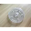 Base de Suporte de Exibição Giratório Manual Acrílico Transparente 360 Graus + Mesa Giratória Manual + Suporte de Exibição de Joias