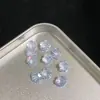 2026 Nuevo Corte Fuego Celeste Flor de Ciruelo Zircón 6*6 Piedra Suelta, Brillante, Se Puede Usar para Hacer Aretes DIY, Aretes de Cartílago, o como Piedra de Acento