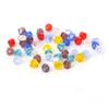 Cuentas de cristal de diamante facetado de 4 mm, cuentas de vidrio, cuentas hechas a mano DIY, material de cuentas sueltas, accesorios para el cabello, accesorios