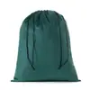 Bolsa à Prova de Poeira de Algodão Puro com Logotipo Impresso, Bolsa Grande de Couro com Cordão para Viagem, Armazenamento de Roupas e Brinquedos