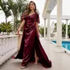 Aliexpress Estilo Europeo y Americano Vestido Rojo de Noche Transfronterizo Amazon Ropa para Mujer Vestido de Cola Resistente para Damas