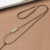 Cuerda para colgar tejida a mano de jade Hetian exquisito, tejido especial, simple