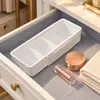 Caja de Almacenamiento Pequeña Transparente con Tapa de Plástico Rectangular para Escritorio para Agujas e Hilos, Accesorios para el Cabello, Caja Vacía Mini Pequeña