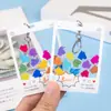 Agitador Acrílico Colorido con Forma de Estrella de Anime Adornos de Dibujos Animados para Bricolaje Colgante para Mochila Escolar Decoración Se Puede Personalizar y al por Mayor