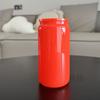 Taza de color de 16 oz, tapa de color, vaso de cola de vidrio, vaso de sublimación, bebida fría, jugo, leche, taza de té