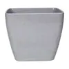 Atacado do Fabricante Vasos Quadrados para Flores, Recipientes Simples para Vasos de Flores, Vasos para Plantas de Exterior, Vasos para Flores de Imitação de Porcelana, Vasos Espessos de Plástico para Mudas