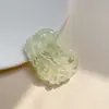 Colgante de Resina Imitación Jade Colgante de Jade Blanco Verde Hueco Accesorios Estilo Antiguo Hanfu Colgante de Cintura Material DIY