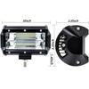 Luz de LED de duas fileiras de 5 polegadas 72W eBay Amazon venda quente luz de trabalho luz para veículo off-road fabricante