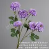 Buquê de Flores Artificiais Peônia Durian de 6 Cabeças Decoração de Cena de Casamento Material DIY Decoração de Paisagismo Flores Artificiais Ornamentos Atacado