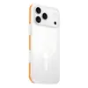 Funda para Teléfono Móvil Iphone17Promax Adecuada para Apple 17Air Niebla Helada Mate Rejilla Corrugada Succión Magnética Dura Nueva