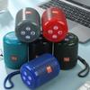 Mini altavoz Bluetooth TG519 para deportes al aire libre con cordón, tarjeta inalámbrica portátil, teléfono móvil, pequeño logotipo estéreo
