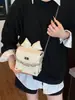Bolso Cuadrado Súper Popular de Verano para Mujer 2026 Nuevo Lindo Bolso Cuadrado Pequeño Tejido de Paja Elegante Bolso Cruzado con Lazo
