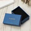Venta al por mayor de fábrica Leni jewelry caja de embalaje para joyería caja de joyería para anillos con tapa rectangular dorada