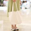 Bolsa de Tecido Estilo Harajuku Casual Feminina Lona Literária Bolsa de Tecido Bolsa de Mão para Estudante Bolsa de Ombro Cor Sólida Bolsa de Lona DIY