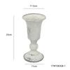 Vaso para Arranjo de Flores Estilo Pastoral Americano, Vaso de Flores de Natal para Mesa de Jantar de Pousada, Vaso Troféu com Duas Alças, Adereço de Fotografia