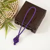 Datura Nó Chinês Artesanal DIY Cordão para Pingente de Borla Estilo Chinês Utensílio de Jade Wenwan Corda para Pegar na Mão Ornamento Cabeça de Pingente