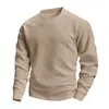 Otoño 2026 Amazon Xiyin 3D Transfronterizo para Hombre Holgado Casual Cuello Redondo Pulóver de Moda Sudadera con Capucha Jacquard Talla EU