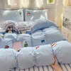 Conjunto de cama de quatro peças ins modelo novo 2026 lençol capa de edredom conjunto de cama para estudante dormitório individual conjunto de três peças 4