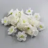 Super Fada Nova Flor Artificial Pequena Flor de Cerejeira Flor Falsa Cabeça de Flor Material DIY Feito à Mão Flor de Presilha Adorno de Cabeça Guirlanda Decoração