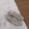 Zapatos Romanos 2026 con Correas Delgadas, Sandalias de Playa de Moda con Tacón Bajo y Punta Abierta, Sandalias de Tira Única para Mujer, Nuevo Cuero Suave de Verano