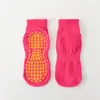 Calcetines para Trampolín al por Mayor del Fabricante, Calcetines Antideslizantes de Puntos, Calcetines para el Suelo de Parque Infantil con Logo, Calcetines para Padres e Hijos