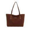 Bolso de peluche hecho en fábrica para mujer, nuevo de moda para otoño e invierno, bolso mullido de un hombro para axila, bolso tote de peluche, comercio exterior 2024