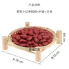 Modelo de Nuez de Simulación Dátiles Rojos Almendra Castaña Fruta Seca Semilla Nogal Accesorios de Fotografía Exhibidor de Gabinete Decoración del Hogar