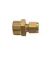 Conector de accesorio de tubería de cobre con rosca exterior engrosada de cobre puro para humidificadores, conector directo de tubería de cobre con rosca exterior de alta presión para maquinaria y uso marino