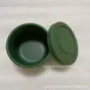 Caixa Redonda Pequena de Silicone Platina para Conservar Alimentos Geladeira Cozinha Caixa Bento Aquecimento no Micro-ondas Selada Pequena Caixa de Almoço Caixa de Armazenamento