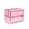 Estuche portátil de aleación de aluminio de gran capacidad para cosméticos, tatuajes, belleza, uñas, arte, pestañas, caja de herramientas, maquillaje, caja de almacenamiento para el hogar.
