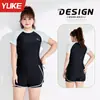 Maiô Feminino 2025 Novo Sensação de Alto Padrão Cobrindo a Carne e Emagrecendo Visual Meninas Gordas Plus Size Piscina Conservador Maiô Dividido