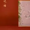 Estudio Fotográfico Tela de Fondo China Fotografía de Niños Disfraz Retrato Familiar de Año Nuevo Papel de Fondo Rojo