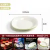 Juego de vajilla de autoservicio para comida rápida, tazones pequeños para comedor/cafetería, platos pequeños combinados estilo chino de melamina, uso comercial