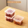 Caja de almacenamiento para refrigerador doméstico carne fresca congelada alimentos Anti-sabor cocina grado alimenticio frutas y verduras conservación caja sellada