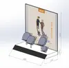 Suporte de exibição de acrílico personalizado, produtos de acrílico, suporte de mesa para produtos digitais e eletrônicos, impressão UV de fábrica