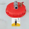 Tapa para Contenedor IBC Tote IBG de 1000L Tapa Ciega de Entrada/Salida de 15 cm Tapa Universal Engrosada Tapa de Ventilación Válvula de Respiración